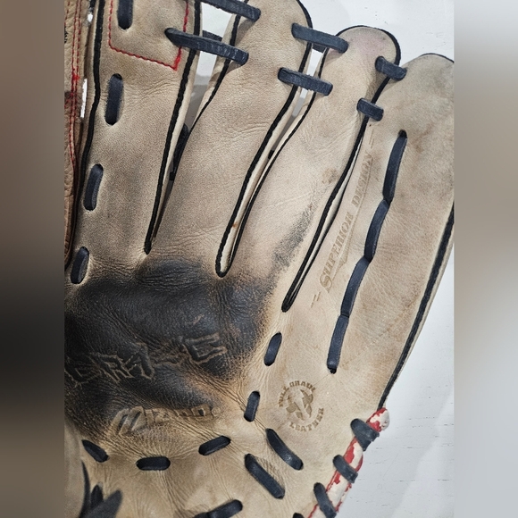 Mizuno Softball Baseball Glove 13 in Full Grade Leather Superior Design GCK1300 - Picture 6 of 8